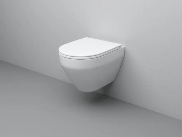 Подвесной унитаз безободковый с сиденьем микролифт Am.Pm Spirit 2.0 C701700SC