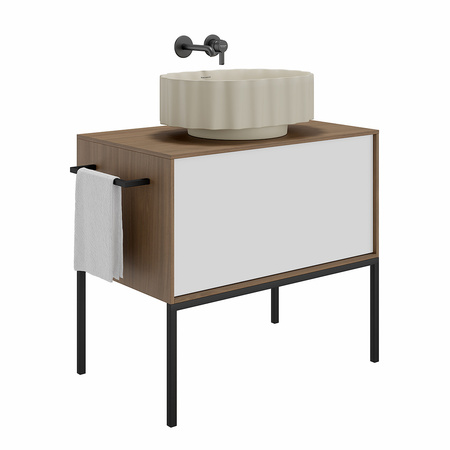 Ножка Kerama Marazzi Atollo 80 высокая металлическая ATlg.80\MH