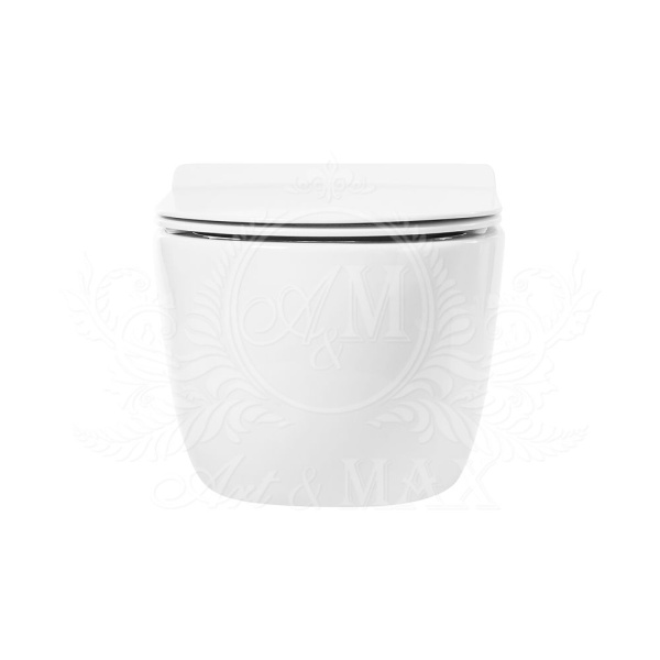 Унитаз подвесной безободковый Art&Max BOLOGNA AM211CHR (без сиденья)