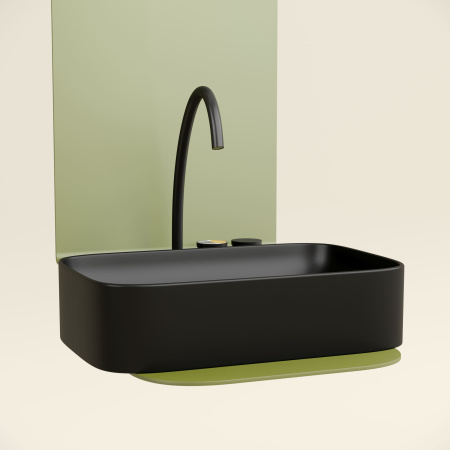Раковина накладная (60,5х38) Ceramica Nova ELEMENT CN6053MB