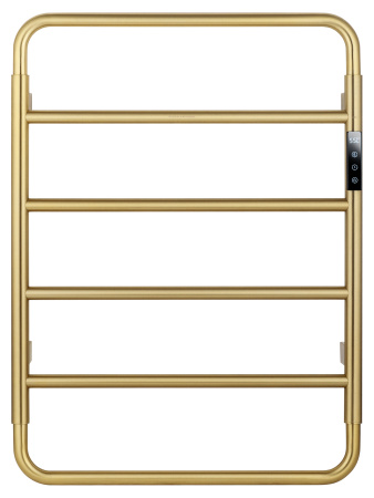 Полотенцесушитель электрический WONZON & WOGHAND WISMAR, брашированное золото WW-AL201-BG