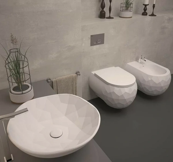 Унитаз подвесной безободковый Bien Pent PNKA052N1VP0W3000