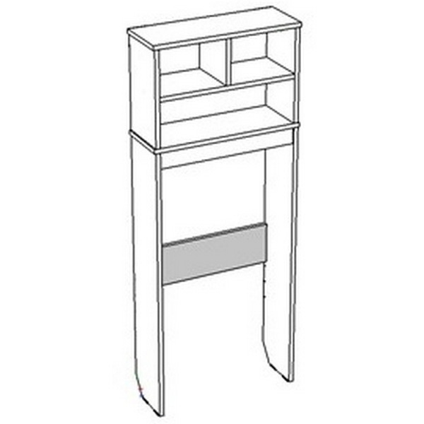Шкаф пенал Corozo Монро 55 SD-00000390