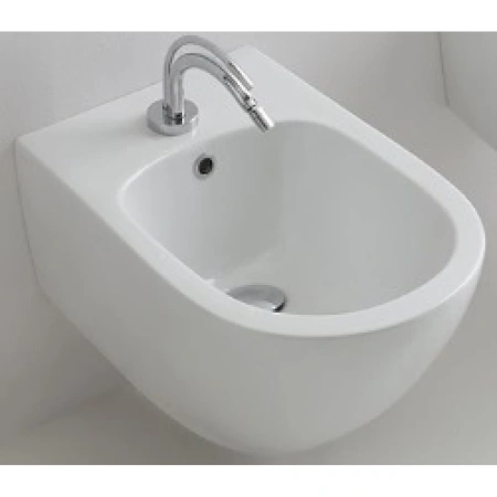 Подвесное биде Kerasan Aquatech 372401*1 белый