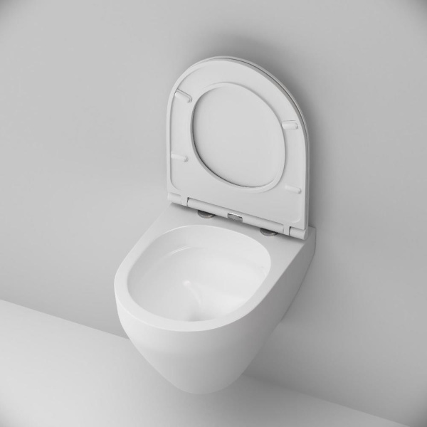 Подвесной унитаз безободковый с сиденьем микролифт Am.Pm Spirit V2.0 C701700MWSC