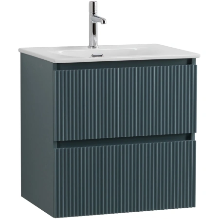 Тумба под раковину 50 BelBagno Uno UNO-MINI-500-2C-SO-AO голубой матовый, без раковины