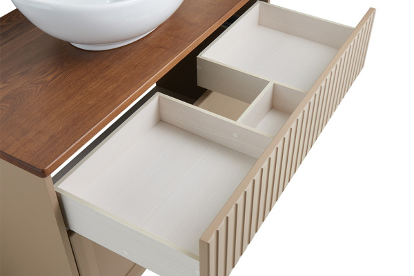 Тумба под раковину ASB-Woodline   Риола 100  12410 (бежевый)