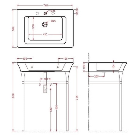 Раковина ArtCeram Jazz JZ30 (JZL007 01;00)