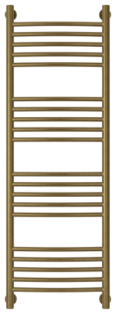 Полотенцесушитель Водяной Выгнутая Сунержа Богема + (120х40) Состаренная бронза 05-0221-1240