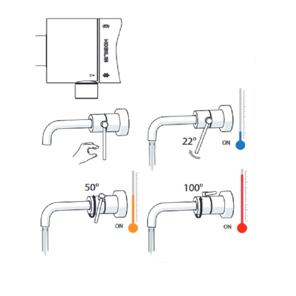 Смеситель для раковины Nobili Velis VE125198/1CR