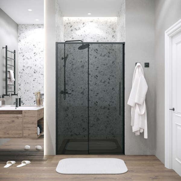 Душевая дверь (140х195) Grossman Galaxy 100.K33.01.140.21.10, раздвижная