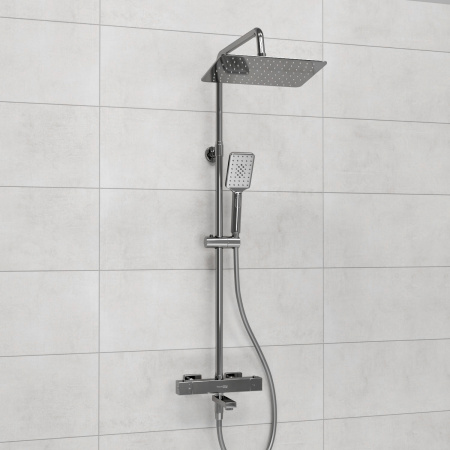 Душевая система WasserKraft A199.069.126.087.CH Thermo