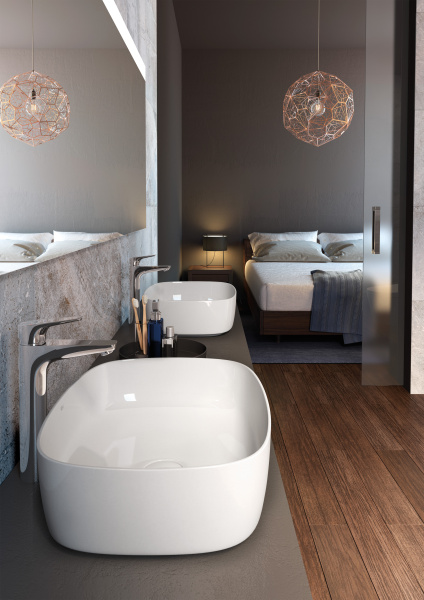 Раковина накладная (37х50) Roca Inspira Soft 327500000