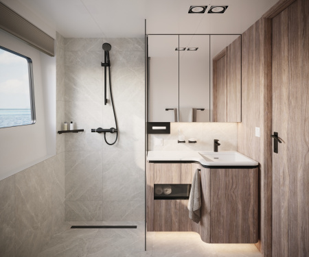 Мыльница Hansgrohe AddStoris 41746670 черный матовый