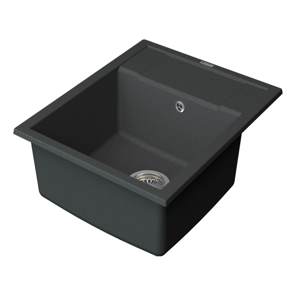 Мойка кухонная Point Римо 60 PN3010GR, графит