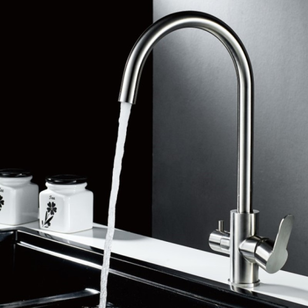 Смеситель для кухни с подключением к фильтру Haiba HB76801