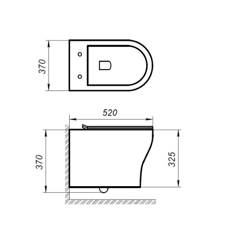 Комплект унитаза с инсталляцией BelBagno BB340CHR/BB2020SC/BB002-80/BB005-PR-CHROME