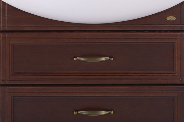 Тумба под раковину ASB-Woodline   Берта 85 10123 (коричневый)