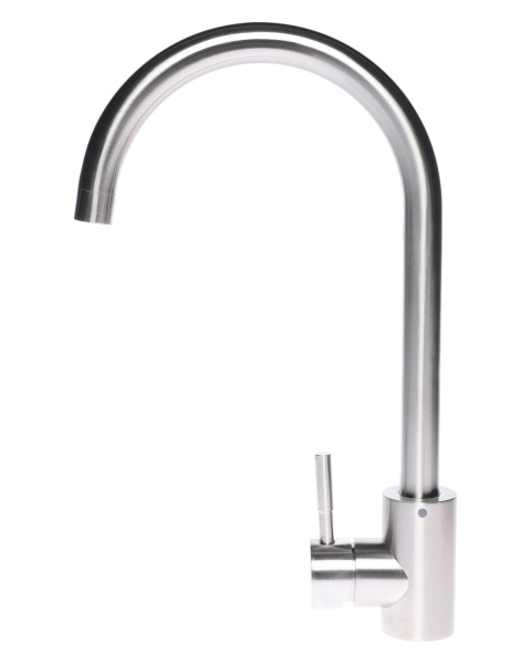 Смеситель для кухни однорычажный Orange Steel M99-005ni никель