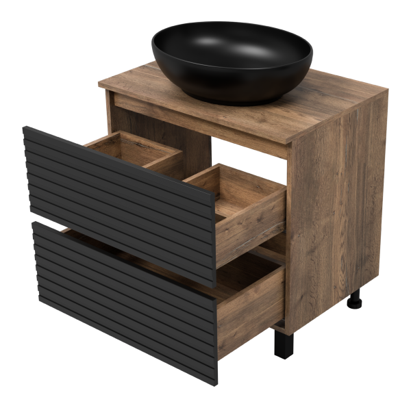 Тумба под раковину Brevita Dakota 70 DAK-07070-19/02-2Я