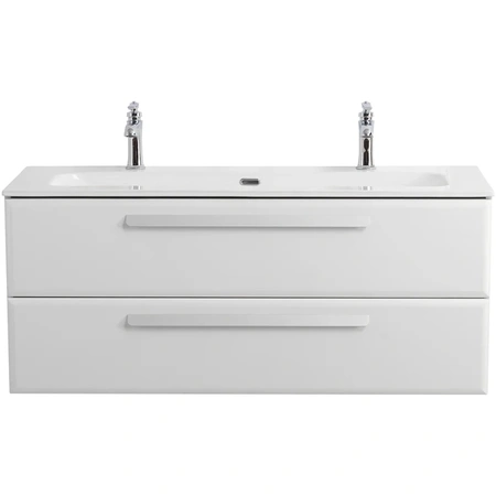 Тумба под раковину Cezares ECO-CER-N-1200-2C-SO-BL Bianco Lucido без ручек