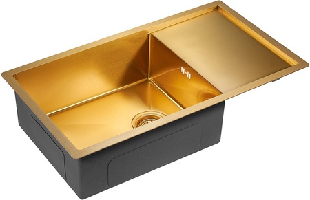 Кухонная мойка Paulmark  Wing PM217844-BG брашированное золото