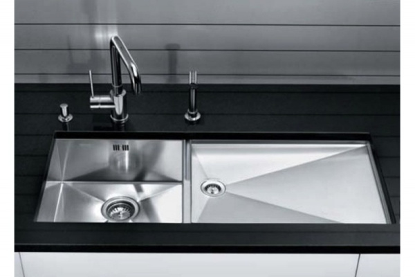 Кухонная мойка Blanco Zerox 400/550-Т-U (чаша слева) 521605