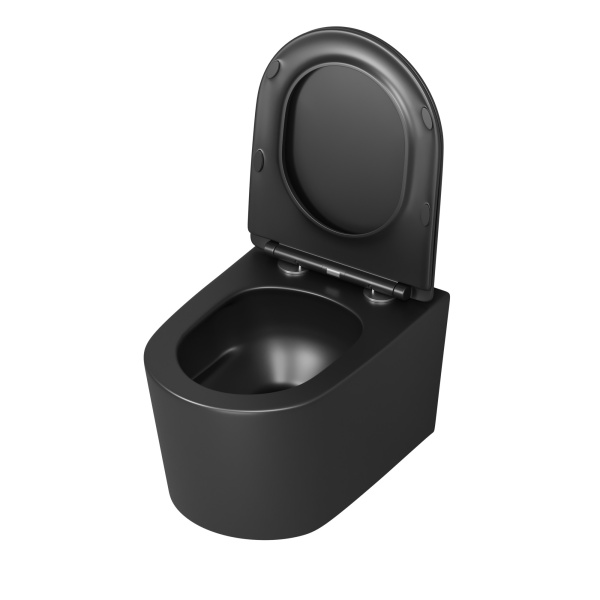 Унитаз подвесной безободковый Grossman  GR-4499BMSQ с сиденьем микролифт