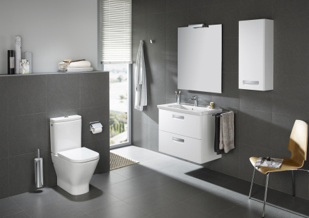 Тумба под раковину Roca The Gap 60 белый глянец ZRU9302879