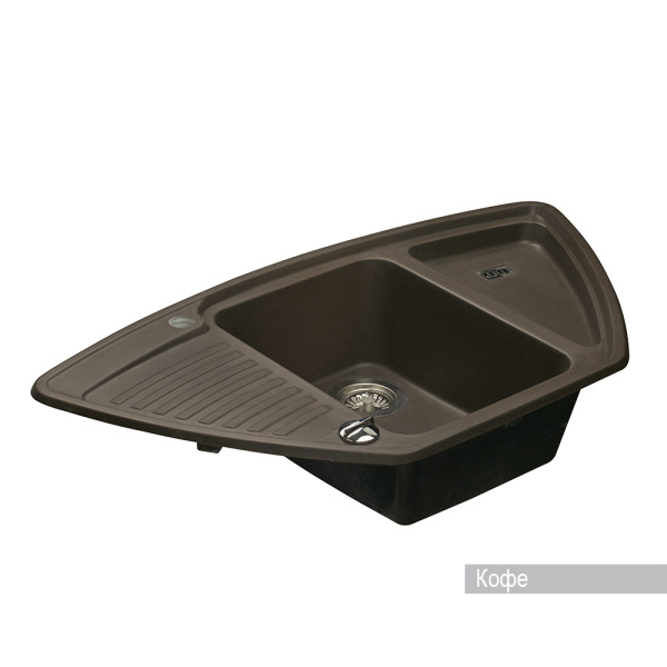 Кухонная мойка Aquaton Лория 1A715032LR280 кофе