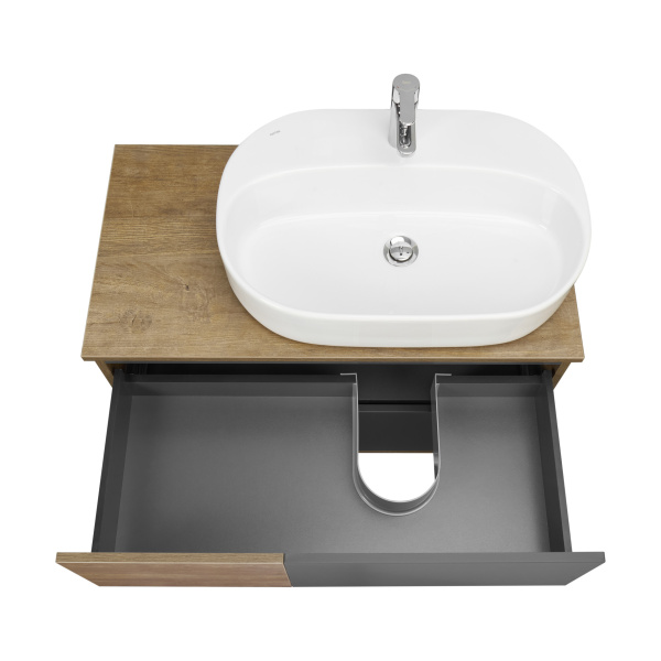 Тумба с раковиной Aquaton Терра 85 1A2472K4TEKA0