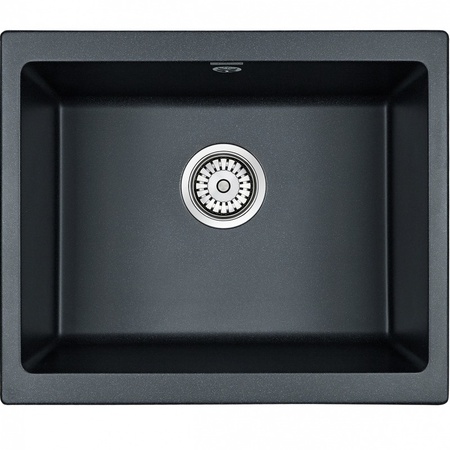 Кухонная мойка Paulmark  Gera 60 PM205546-BLM черный металлик