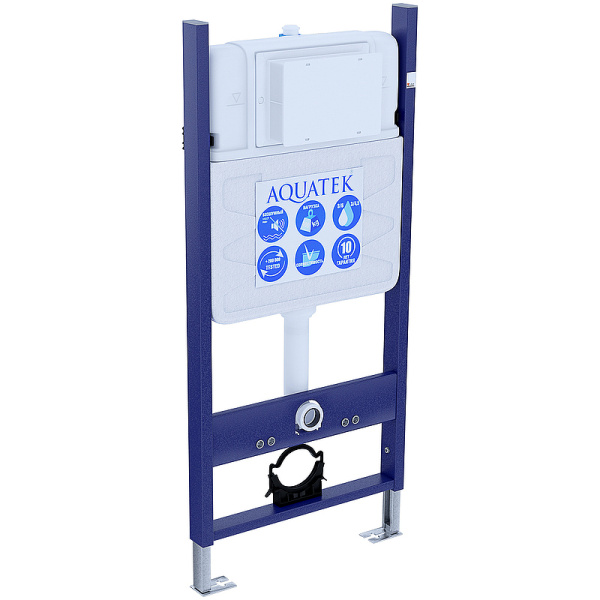 Комплект унитаза с инсталляцией SET AQUATEK ЛИБРА N-14 cm