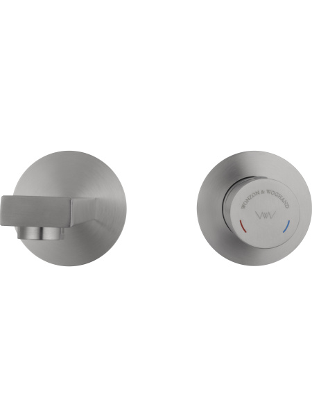 Смеситель для раковины встраиваемый WONZON & WOGHAND, брашированный никель WW-105-BS