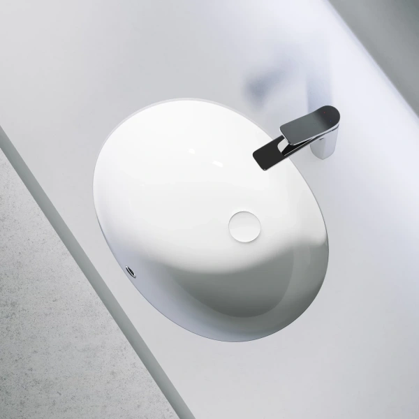 Раковина встраиваемая снизу (56,7x42,8) Ceramica Nova ELEMENT CN6076