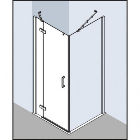 Душевая дверь Kermi Atea AT1WR09018VAK