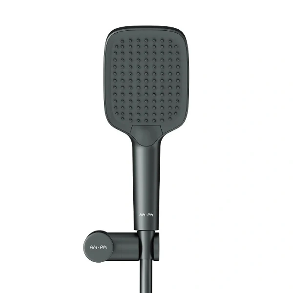 Душевой набор Am.Pm X-Joy F0118F022, 3 режима, черный матовый