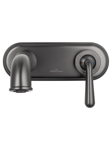 Смеситель для раковины встраиваемый WONZON & WOGHAND STEAM, темный графит WW-88869008-BGM