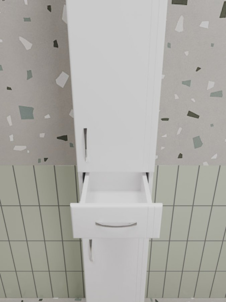 Пенал напольный Style Line Эко Стандарт 30 ЛС-00002329 белый