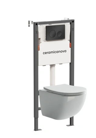 Комплект унитаза с инсталляцией Ceramicanova Balance/Forma CN3009_121001MB