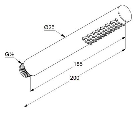 Ручная лейка Kludi Nova Fonte 3912053-00