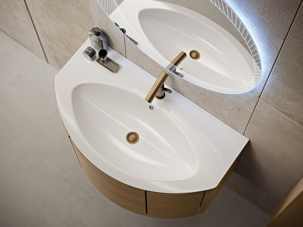 Зеркало с подсветкой (80х80) Cezares 45053