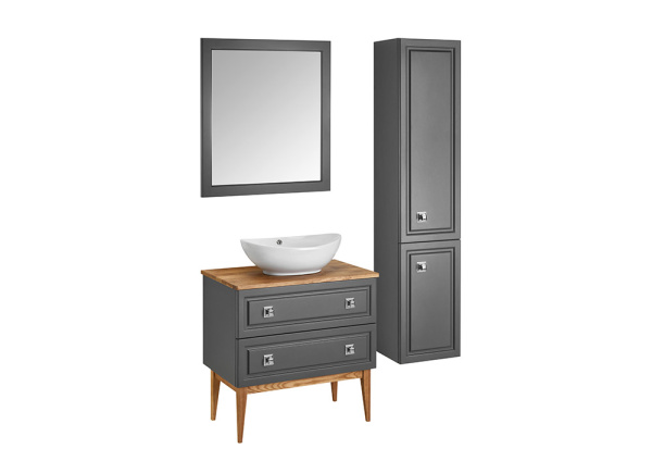 Зеркало (100х82)  ASB-Woodline Каталина 100 12081