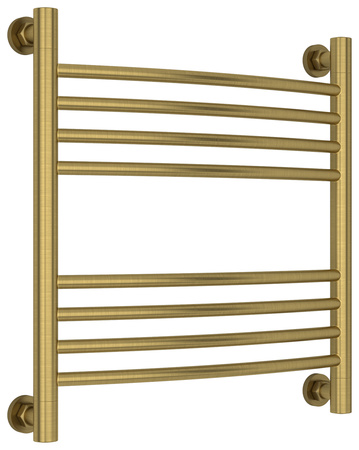 Полотенцесушитель Водяной Выгнутая Сунержа Богема + (50х50) Состаренная Латунь 051-0221-5050