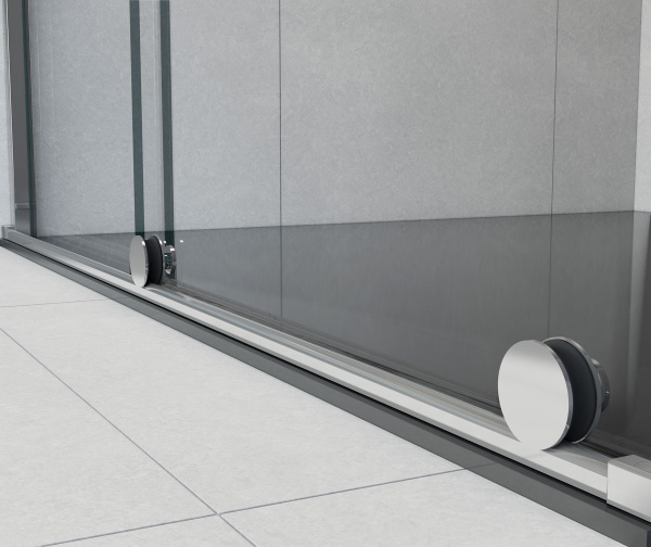 Душевая дверь Vincea Arno VPS-1A140CL, (140х200) хром, стекло прозрачное