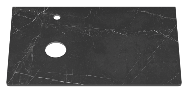 Столешница Misty Роял 80 (черная) VS03-80