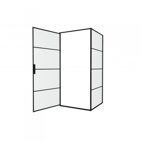 Душевой уголок Bravat Blackline BS090.2115B