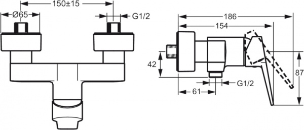 Смеситель для душа Oras Twista 3860U