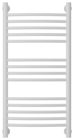 Полотенцесушитель Водяной Выгнутая Сунержа Богема + (80х40) Матовый Белый 30-0221-8040