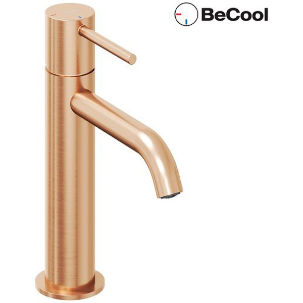 Смеситель для раковины Ravak Espirit BeCool ES 012.61RGB X070398 розовое золото